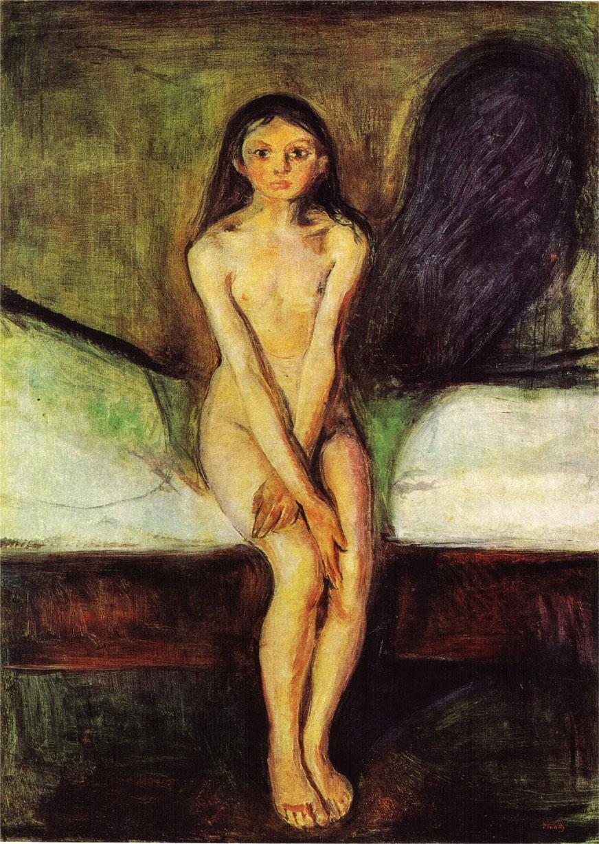 Edvard Munch Puberty